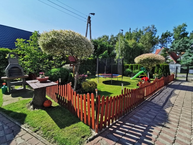 Sarbinowo domki - ogród