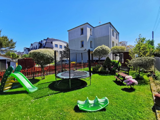 Sarbinowo domki - ogród